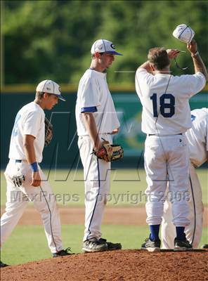 Thumbnail 2 in Georgetown vs. Plano West (Texas 5A Regional Final - Game 3) photogallery.