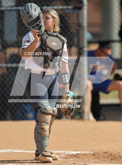 Thumbnail 1 in Loganville Christian Academy vs Tattnall Square Academy (GIAA 3A State Championships) photogallery.