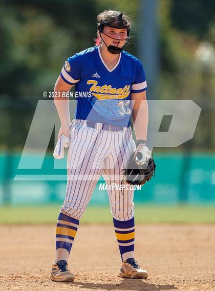 Thumbnail 2 in Loganville Christian Academy vs Tattnall Square Academy (GIAA 3A State Championships) photogallery.
