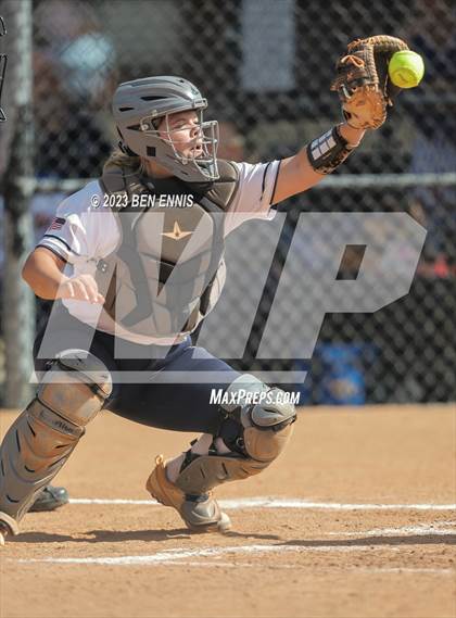 Thumbnail 3 in Loganville Christian Academy vs Tattnall Square Academy (GIAA 3A State Championships) photogallery.