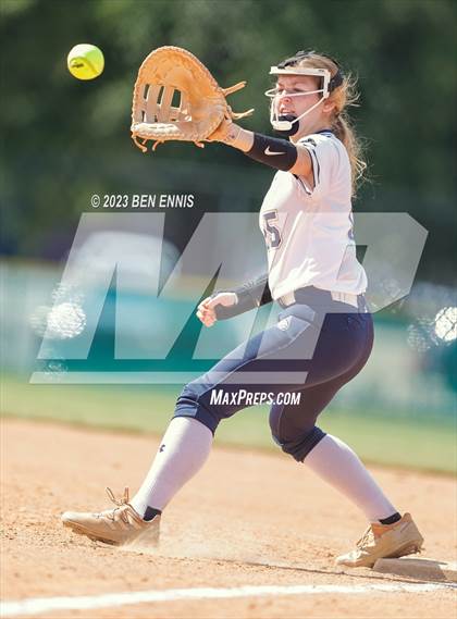 Thumbnail 3 in Loganville Christian Academy vs Tattnall Square Academy (GIAA 3A State Championships) photogallery.