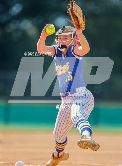 Thumbnail 3 in Loganville Christian Academy vs Tattnall Square Academy (GIAA 3A State Championships) photogallery.