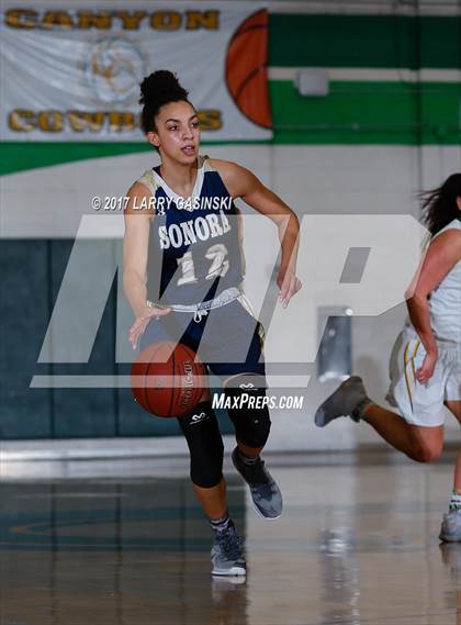 Thumbnail 3 in Sonora vs. Canyon (CIF SS Division 1AA Quarter Final) photogallery.