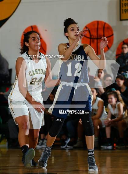 Thumbnail 1 in Sonora vs. Canyon (CIF SS Division 1AA Quarter Final) photogallery.