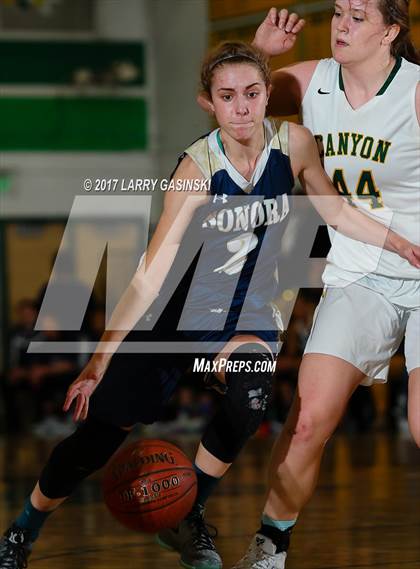 Thumbnail 2 in Sonora vs. Canyon (CIF SS Division 1AA Quarter Final) photogallery.