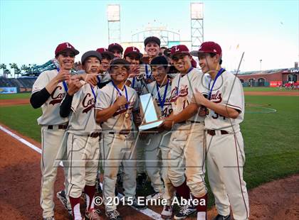 Thumbnail 1 in Lowell vs. Washington (CIF SF Section Final) photogallery.