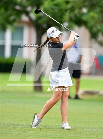 Thumbnail 1 in UIL 5A Girls Golf State Tournament photogallery.