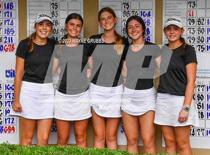 Thumbnail 2 in UIL 5A Girls Golf State Tournament photogallery.