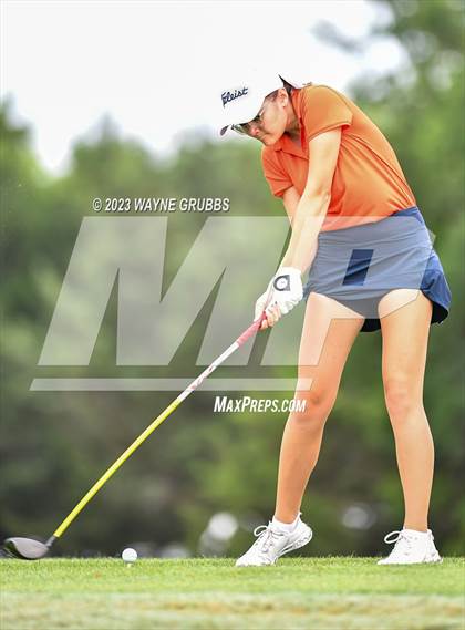 Thumbnail 1 in UIL 5A Girls Golf State Tournament photogallery.