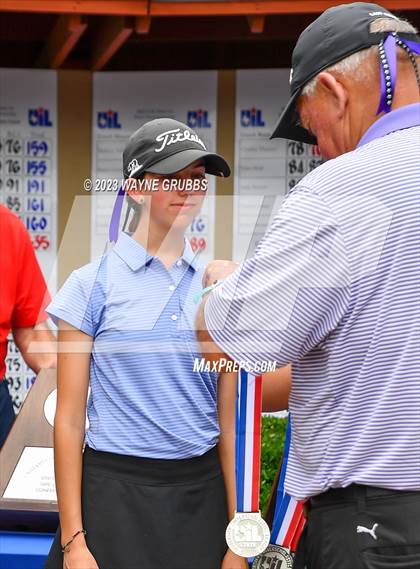 Thumbnail 1 in UIL 5A Girls Golf State Tournament photogallery.
