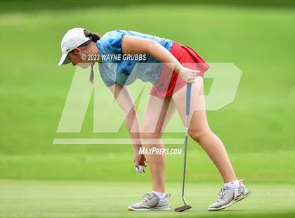 Thumbnail 2 in UIL 5A Girls Golf State Tournament photogallery.