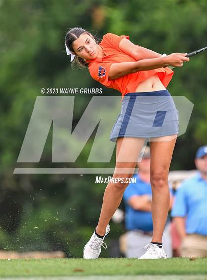 Thumbnail 1 in UIL 5A Girls Golf State Tournament photogallery.
