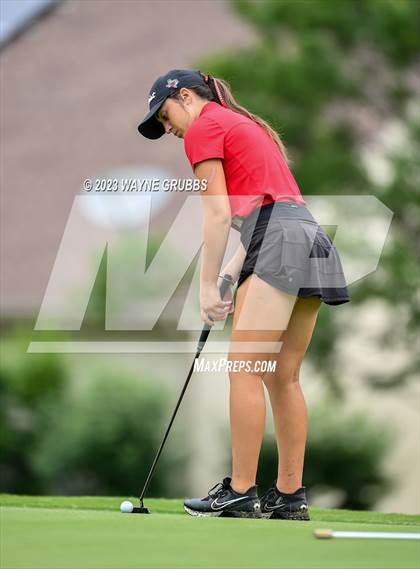Thumbnail 1 in UIL 5A Girls Golf State Tournament photogallery.