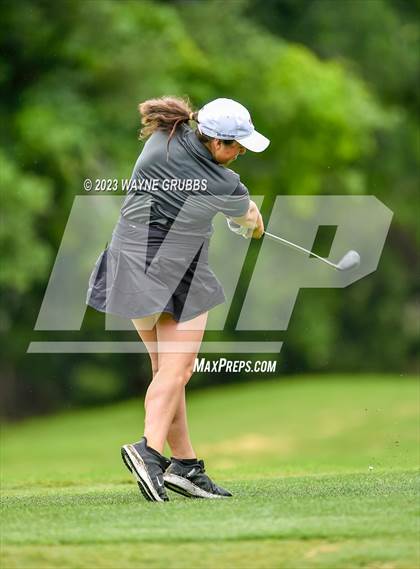 Thumbnail 2 in UIL 5A Girls Golf State Tournament photogallery.