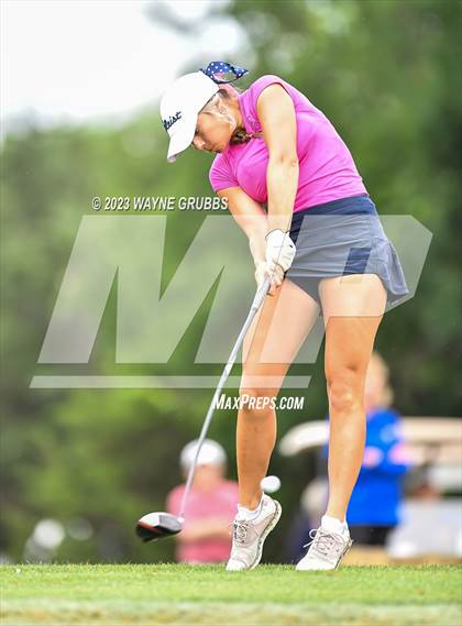 Thumbnail 3 in UIL 5A Girls Golf State Tournament photogallery.
