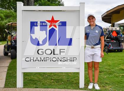 Thumbnail 1 in UIL 5A Girls Golf State Tournament photogallery.