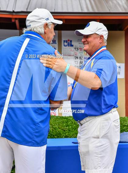Thumbnail 2 in UIL 5A Girls Golf State Tournament photogallery.