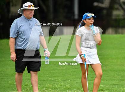 Thumbnail 1 in UIL 5A Girls Golf State Tournament photogallery.