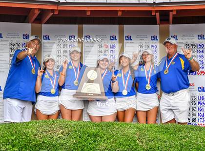 Thumbnail 1 in UIL 5A Girls Golf State Tournament photogallery.