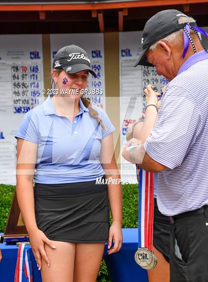 Thumbnail 3 in UIL 5A Girls Golf State Tournament photogallery.