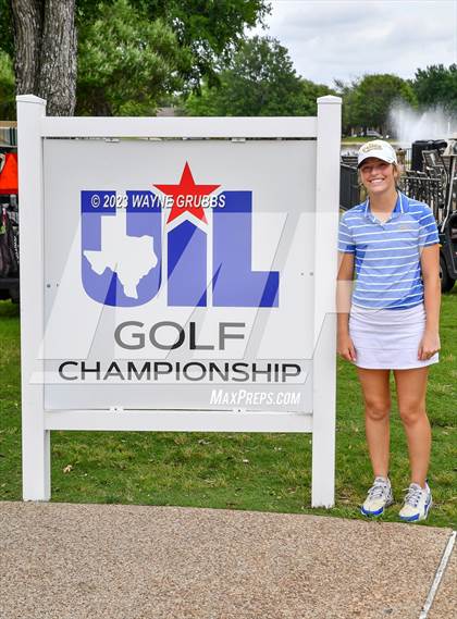 Thumbnail 1 in UIL 5A Girls Golf State Tournament photogallery.