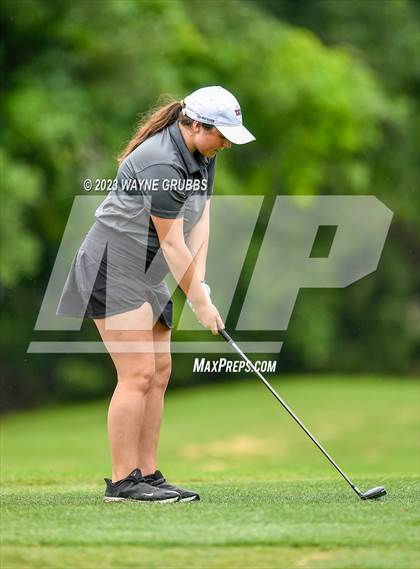 Thumbnail 2 in UIL 5A Girls Golf State Tournament photogallery.