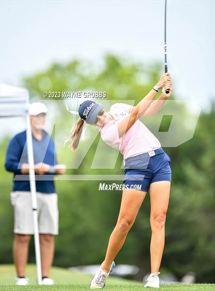 Thumbnail 1 in UIL 5A Girls Golf State Tournament photogallery.