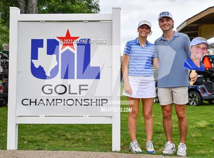 Thumbnail 2 in UIL 5A Girls Golf State Tournament photogallery.