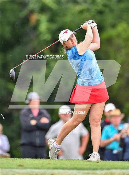 Thumbnail 1 in UIL 5A Girls Golf State Tournament photogallery.