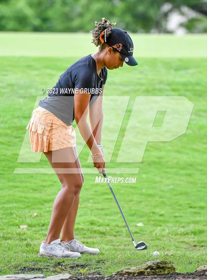 Thumbnail 2 in UIL 5A Girls Golf State Tournament photogallery.