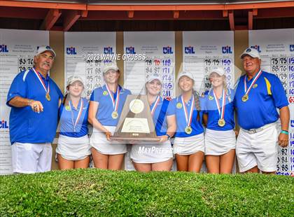 Thumbnail 3 in UIL 5A Girls Golf State Tournament photogallery.