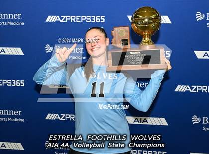 Thumbnail 3 in Estrella Foothills vs. Mica Mountain (AIA 4A Final - Awards) photogallery.