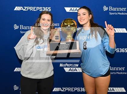 Thumbnail 3 in Estrella Foothills vs. Mica Mountain (AIA 4A Final - Awards) photogallery.