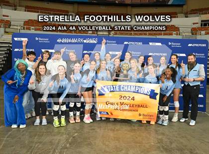 Thumbnail 2 in Estrella Foothills vs. Mica Mountain (AIA 4A Final - Awards) photogallery.