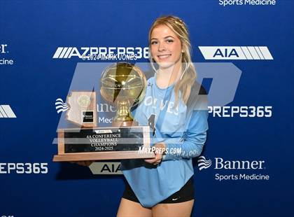 Thumbnail 3 in Estrella Foothills vs. Mica Mountain (AIA 4A Final - Awards) photogallery.