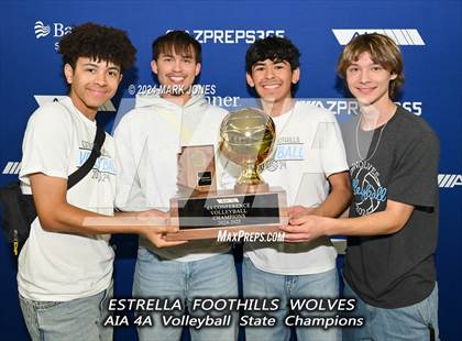 Thumbnail 2 in Estrella Foothills vs. Mica Mountain (AIA 4A Final - Awards) photogallery.