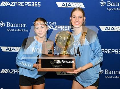 Thumbnail 2 in Estrella Foothills vs. Mica Mountain (AIA 4A Final - Awards) photogallery.