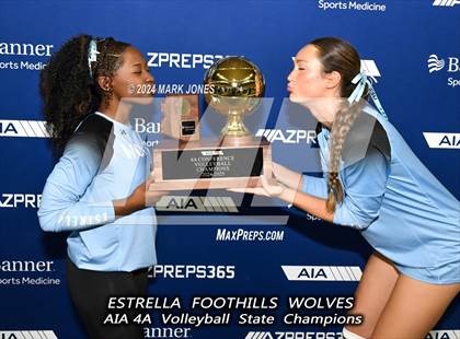 Thumbnail 3 in Estrella Foothills vs. Mica Mountain (AIA 4A Final - Awards) photogallery.