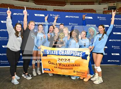 Thumbnail 3 in Estrella Foothills vs. Mica Mountain (AIA 4A Final - Awards) photogallery.