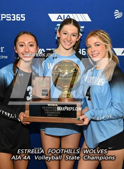 Thumbnail 2 in Estrella Foothills vs. Mica Mountain (AIA 4A Final - Awards) photogallery.
