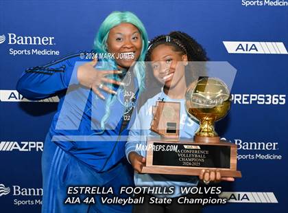 Thumbnail 2 in Estrella Foothills vs. Mica Mountain (AIA 4A Final - Awards) photogallery.