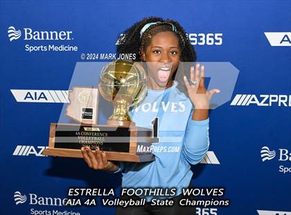 Thumbnail 3 in Estrella Foothills vs. Mica Mountain (AIA 4A Final - Awards) photogallery.