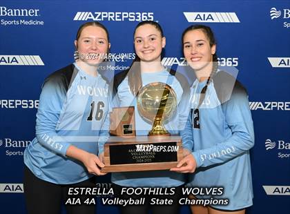 Thumbnail 3 in Estrella Foothills vs. Mica Mountain (AIA 4A Final - Awards) photogallery.