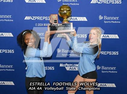 Thumbnail 2 in Estrella Foothills vs. Mica Mountain (AIA 4A Final - Awards) photogallery.
