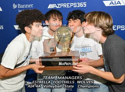 Thumbnail 3 in Estrella Foothills vs. Mica Mountain (AIA 4A Final - Awards) photogallery.