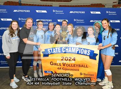 Thumbnail 3 in Estrella Foothills vs. Mica Mountain (AIA 4A Final - Awards) photogallery.