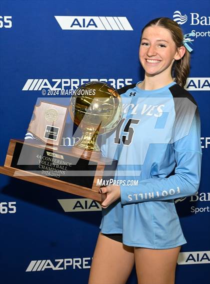 Thumbnail 2 in Estrella Foothills vs. Mica Mountain (AIA 4A Final - Awards) photogallery.