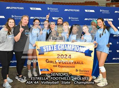 Thumbnail 2 in Estrella Foothills vs. Mica Mountain (AIA 4A Final - Awards) photogallery.