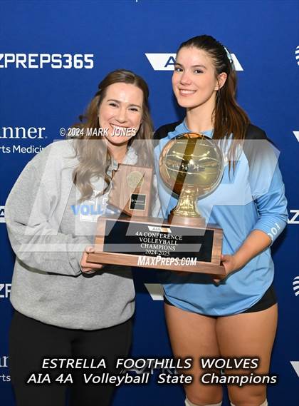 Thumbnail 3 in Estrella Foothills vs. Mica Mountain (AIA 4A Final - Awards) photogallery.