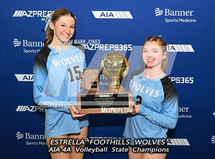 Thumbnail 2 in Estrella Foothills vs. Mica Mountain (AIA 4A Final - Awards) photogallery.